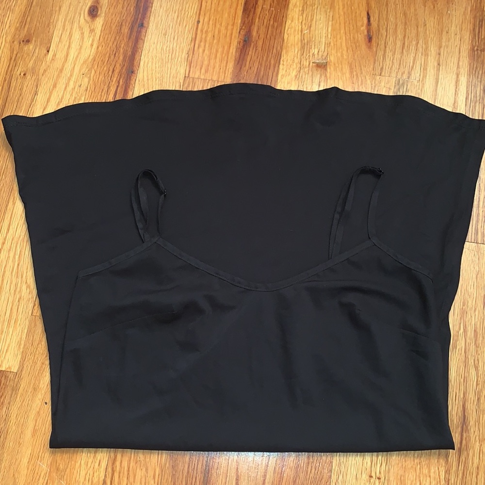 BETSEY JOHNSON black basic cami/slip!